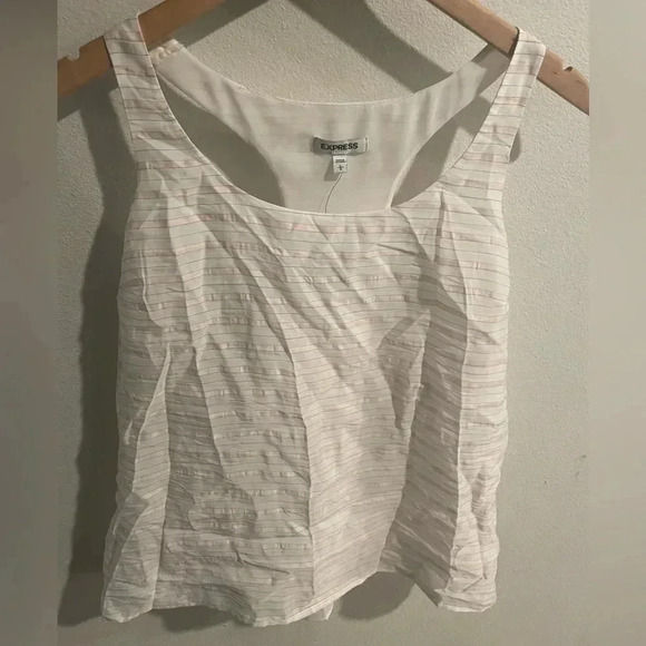 NWT Express striped blouse size Large - Picture 1 of 5